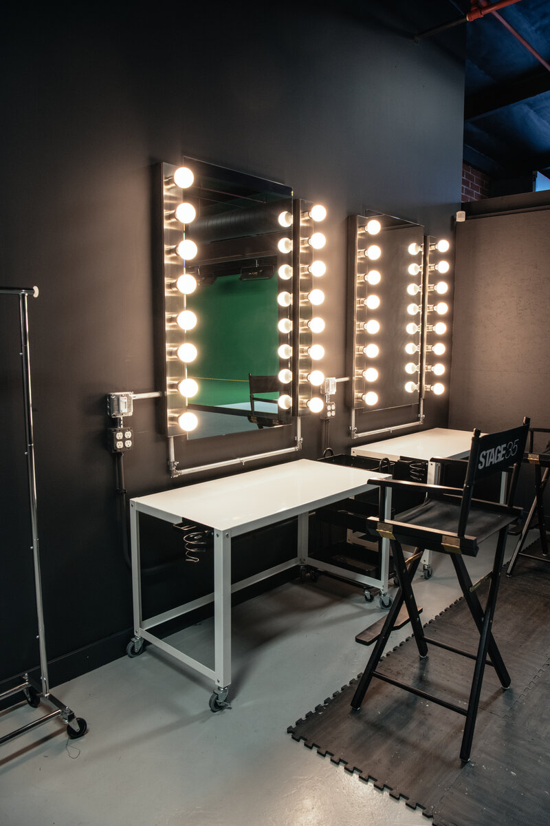 Hair and Makeup Room
