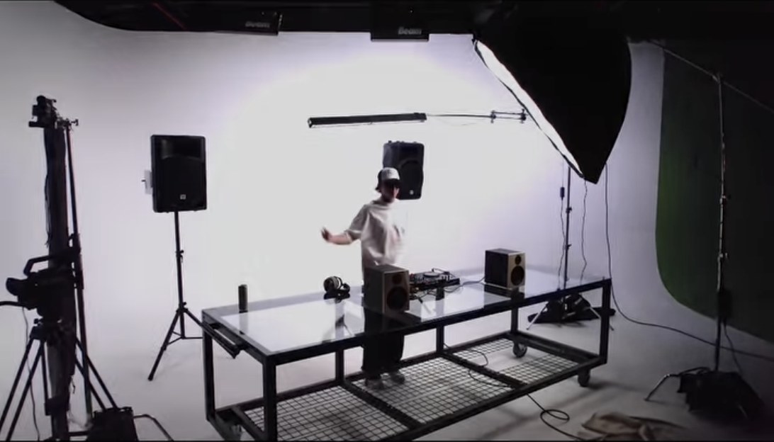Content creator shoot at STAGE35