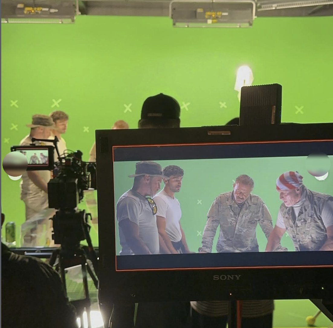 Green screen film production at STAGE35